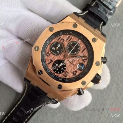 Swiss Grade 3126 Audemars Piguet Copy Watch Rose Gold